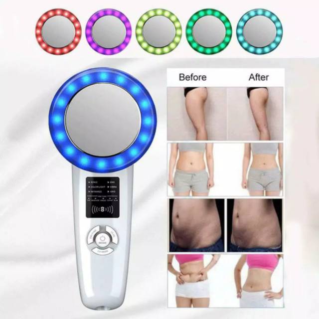 Alat 40k Galvanic Tirus Wajah 6in1 Rf Ems Ultrasonic Ultrasound Pembakar Lemak Selulit Pelangsing Shopee Indonesia