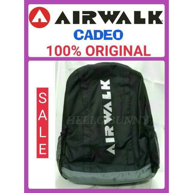 PROMO Tas Laptop Punggung Ransel / Tas Kerja Sekolah Anak Murah - AIRWALK Cadeo (100% ORIGINAL)