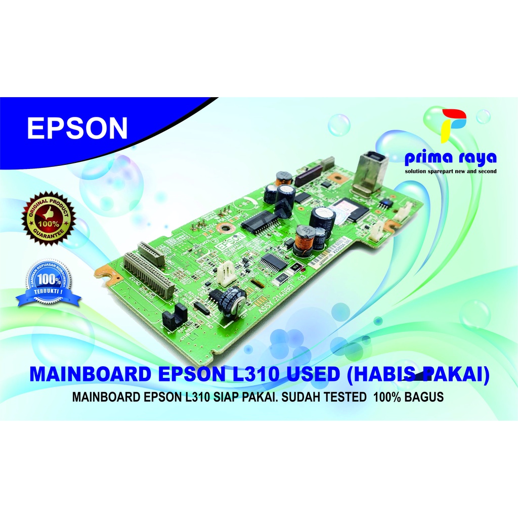 Mainboard Printer Epson L310 Motherboard Original L310 Board