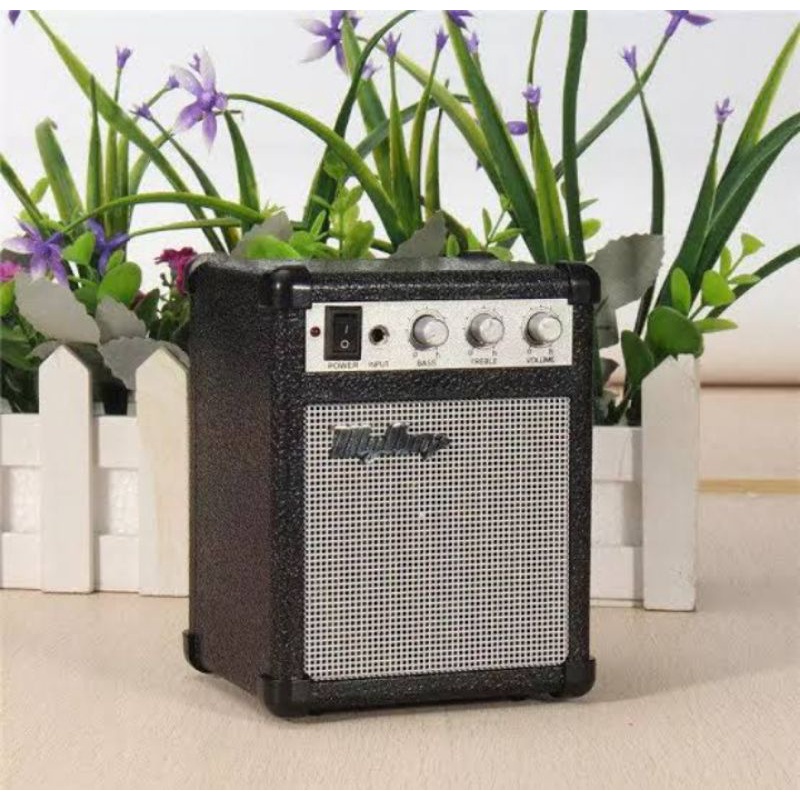 MyAmp Classic Design Replika Mini Ampli Gitar Gaya Retro Guitar Amplifier Amp Replica Portable Speak