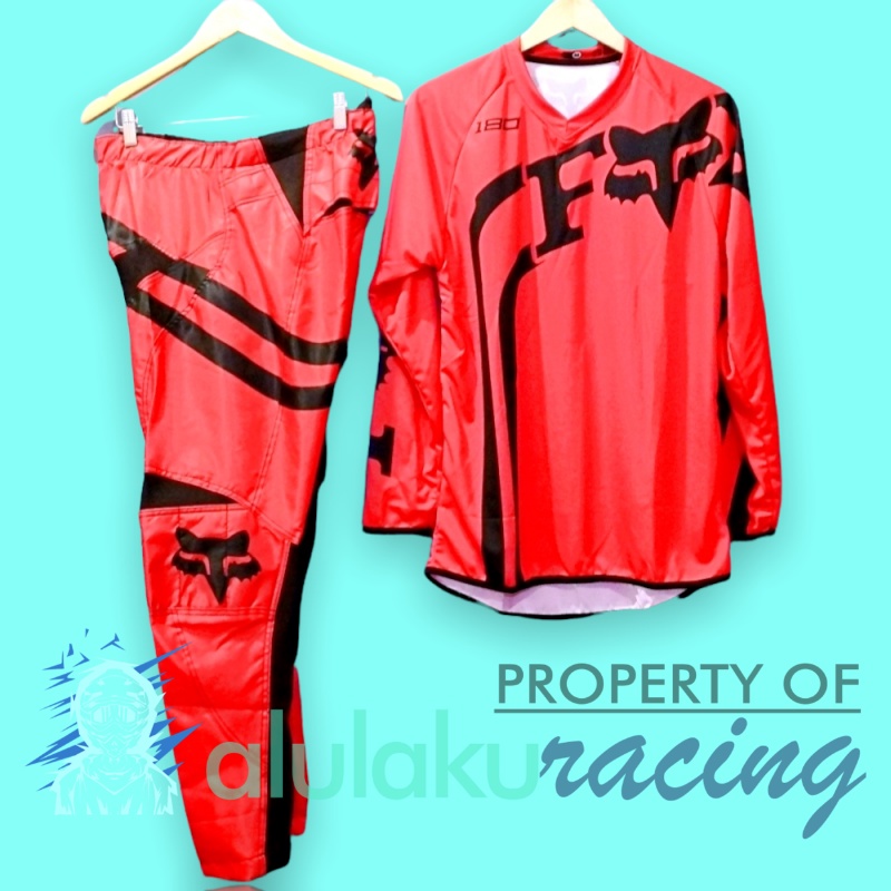 Jersey &amp; Celana Motocross MX Trail Satu Set for Trabas Adventure - 039