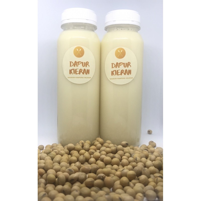 

(PAKET 5 BOTOL) Susu kacang kedelai asli, soymilk, kacang kedelai, susu kacang hijau, susu kurma