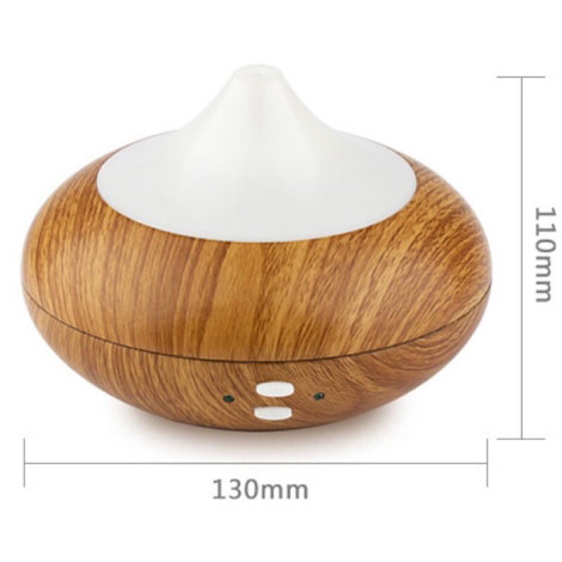 Aromatherapy Air Humidifier Wood 210ml with LED RGB