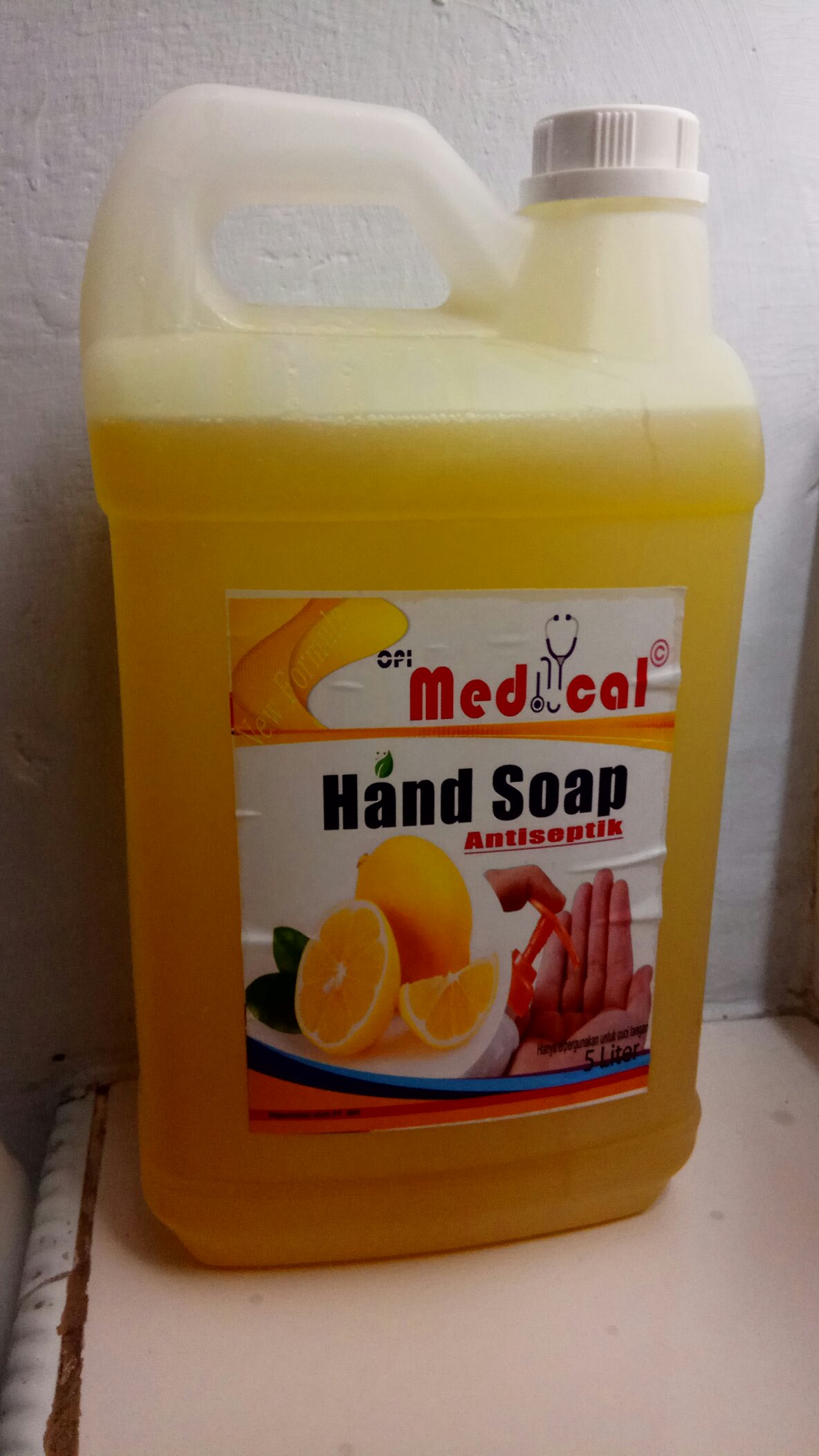 Sabun 5 Liter Varian Cuci Piring  Laundry Hand Soap Softener Pembersih Kerak Carbol Body Wash