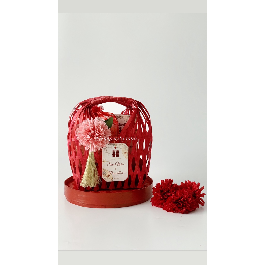 

[KHUSUS LUAR AREA JABODETABEK] CARNATION Sangjit Hampers Tingjing Hampers Souvenir