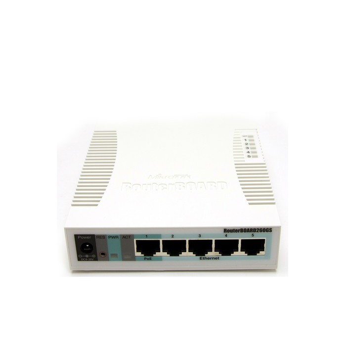 Mikrotik RB260GS Switch 5Port Gigabit