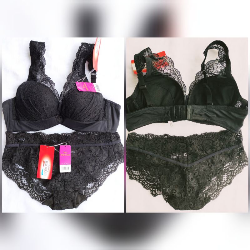 The Brahouse Bra Set 34B Panty L