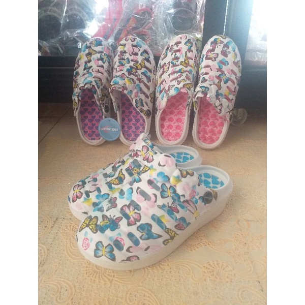 Sandal baim kupu-kupu dewasa butterfly 35-40 / Sandal Slop Baim  Oriental Butterfly Murah