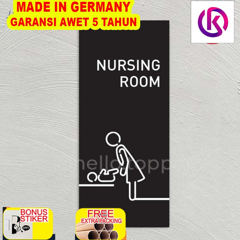

Murah Sign Label Akrilik Nursing Room | Ruang Menyusui Acrylic Signage