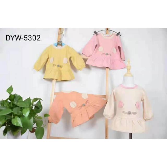 GROSIR 4PCS DRESS ANAK IMPORT