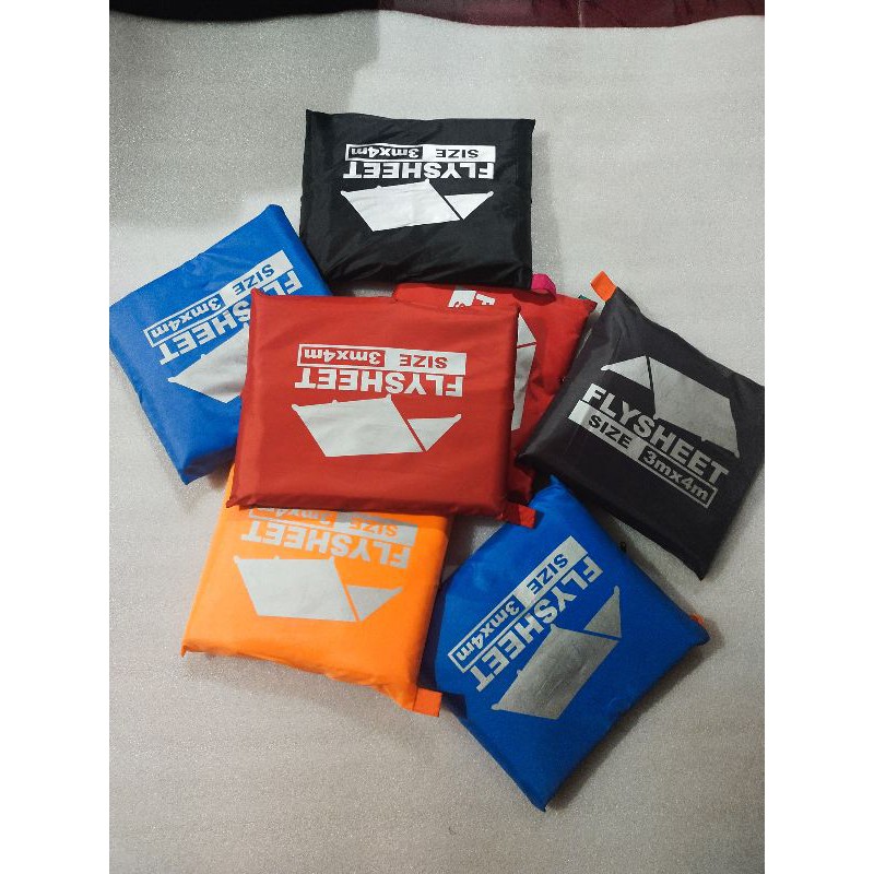 plysheet 3x3 bahan parasut WP t190 urex