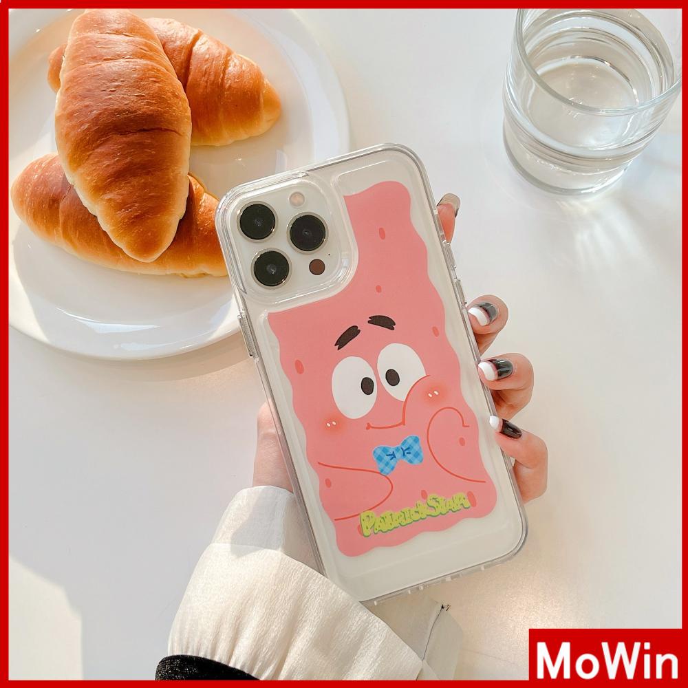 iPhone Case Clear Case Soft Thick TPU Shockproof HD Super Transparent Protection Camera Plating Button Cartoon Cute For iPhone 13 Pro Max iPhone 12 Pro Max iPhone 11 iPhone 7Plus