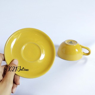 CS180 Cangkir 180ml Saucer Keramik Warna Warni CS180 Cangkir 180ml Saucer Keramik Warna Warni