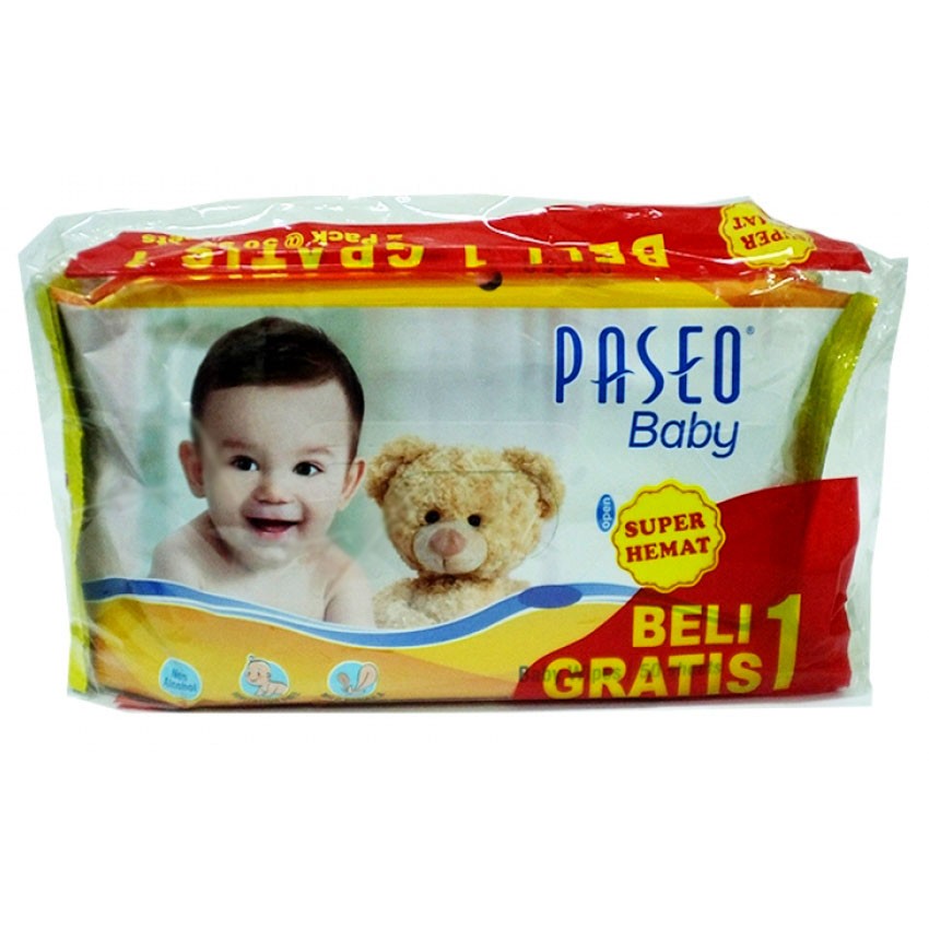 TISU BASAH PASEO BABY 50S + 50S