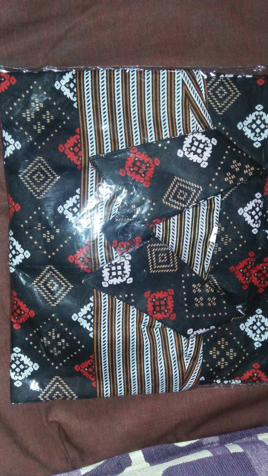 Bswart Batik Hrb026 Kenongo Hem Pendek Padi Pekalongan M L Xl Batik Pria Murah Modern Grosirhem Army