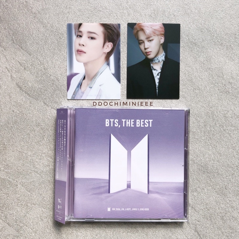 [READY STOCK] BTS The Best Album Japan Jimin PC Photocard Reguler OFFICIAL