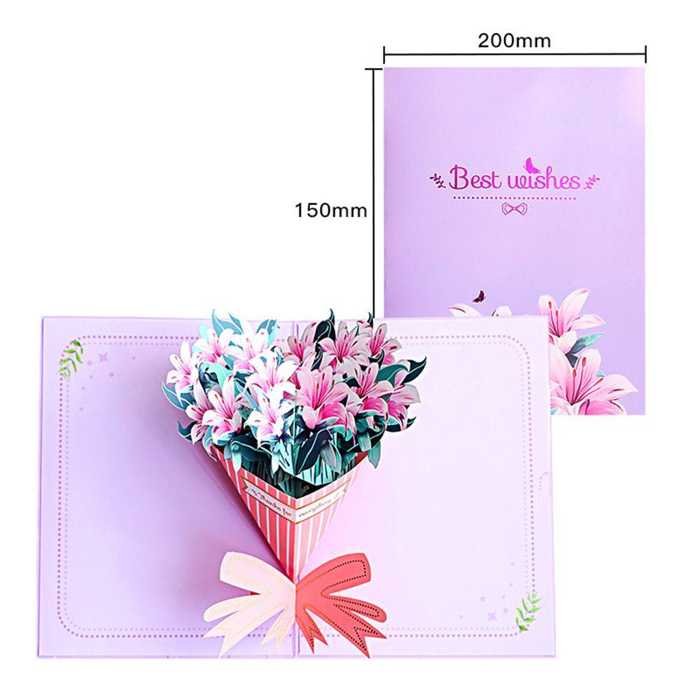 R-flower Mothers Day Card Bunga Istri Hadiah Ibu Kartu Berkah