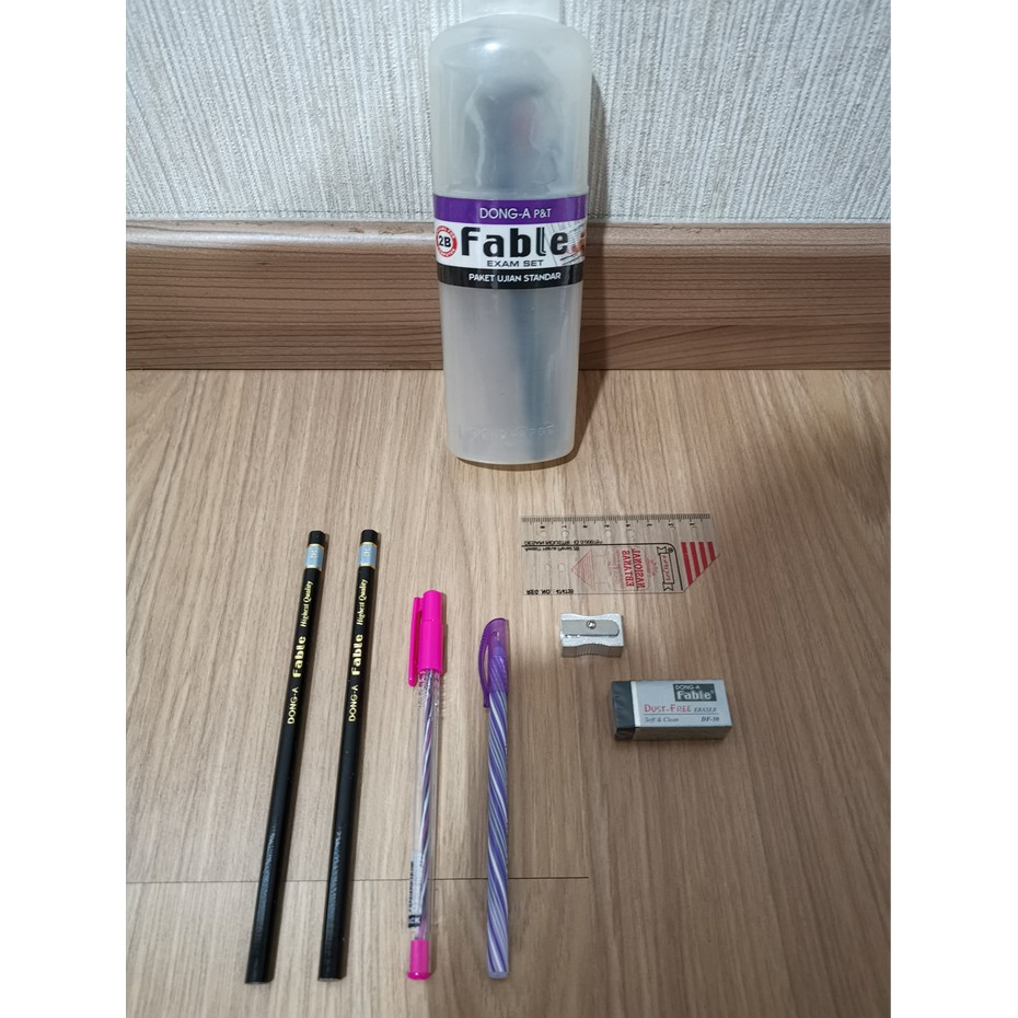 

Paket Alat Tulis - Paket Puzzle Anak - Paket Ujian Paket Set Ujian / Exam Set Dong A Produk Terbaik
