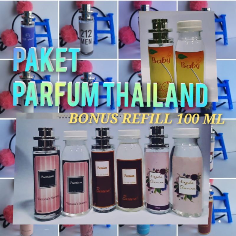 PARFUM THAILAND B BONUS REFILL 100 ML PART 1