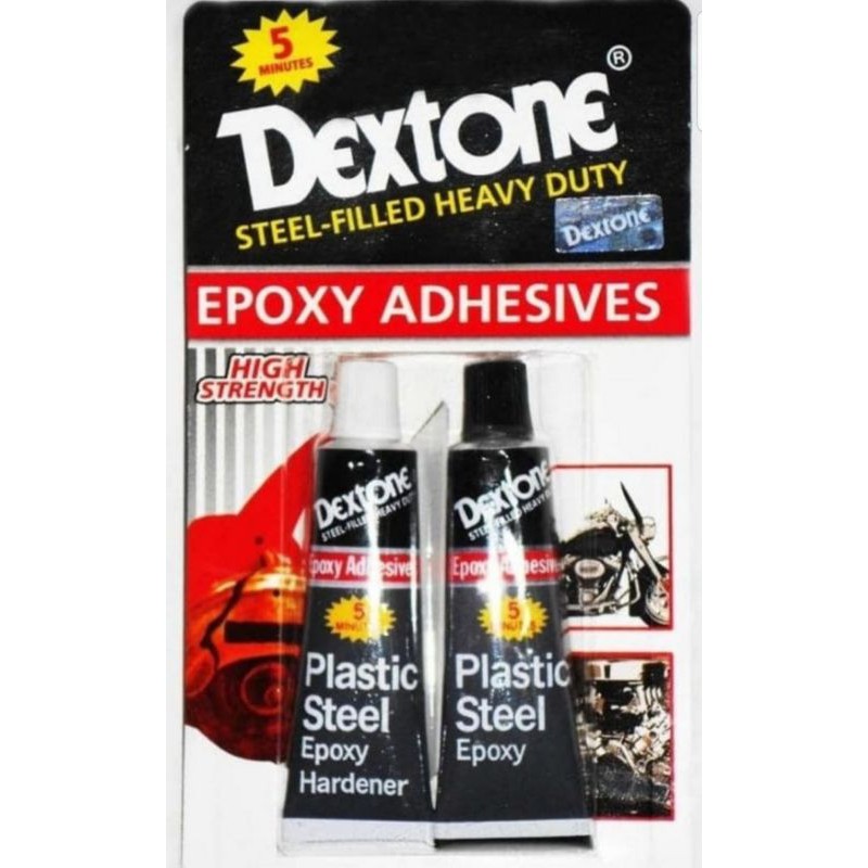 

Lem Besi DEXTONE / Lem Epoxy Serba Guna / Lem Kayu Pipa Kaca Plastik Keramik Radiator