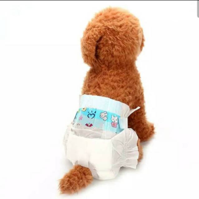 Diaper Anjing Kucing &quot;POLKADOT&quot; size XXS-XL ECERAN