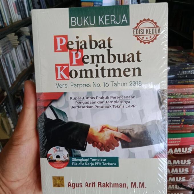 

buku kerja pejabat pembuat komitmen STOK TERBATAS