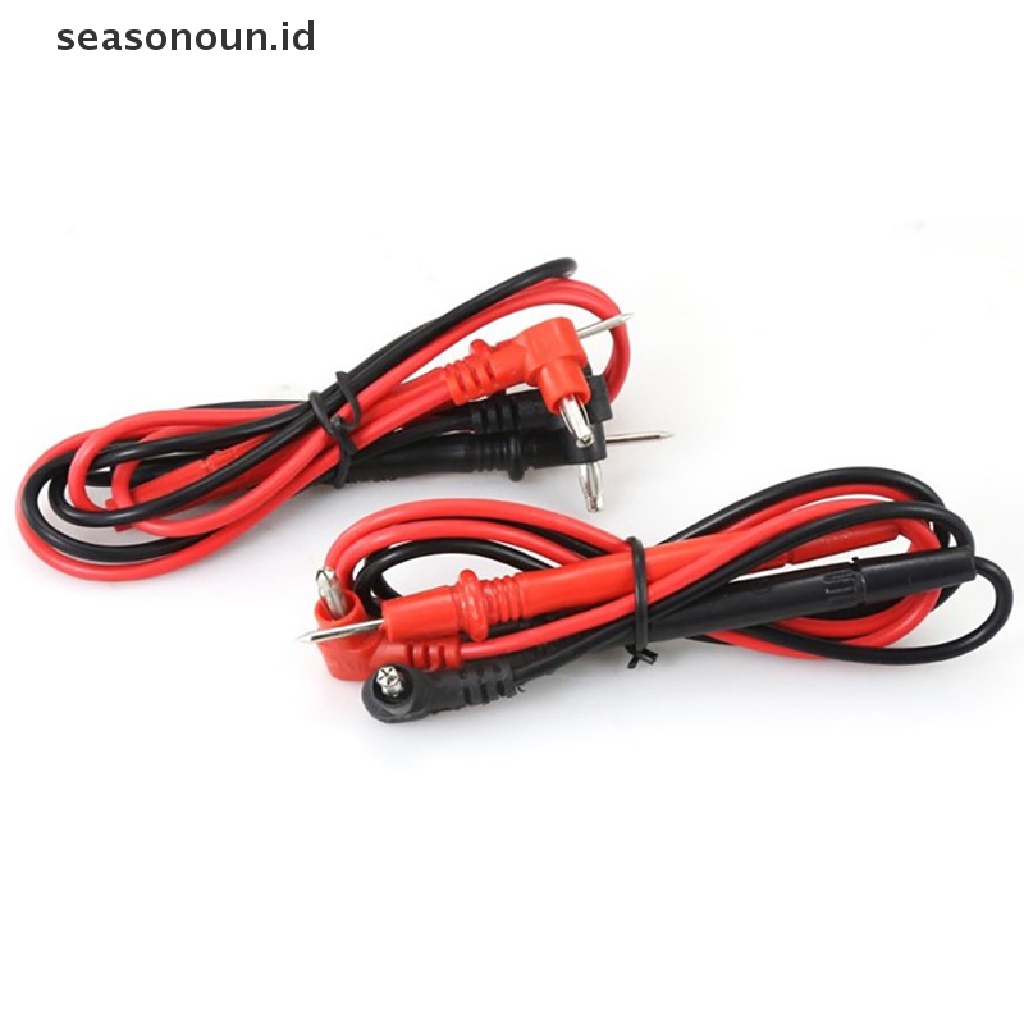 (seasonoun) Probe Test Leads Pin Universal Untuk Multimeter Digital