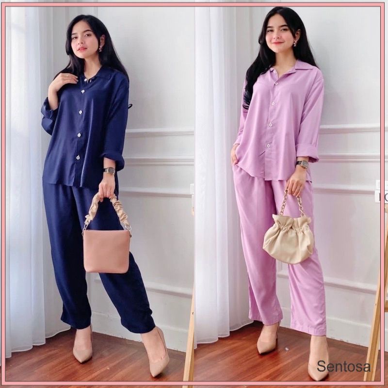 ONE SET RAYON PREMIUM SETELAN WANITA