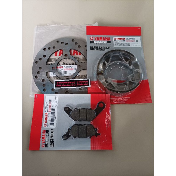 PIRINGAN DPN+KAMPAS REM MIO SMILE/MIO SOUL KARBU/XEON KARBU/XEON GT/RC/FINO KARBU