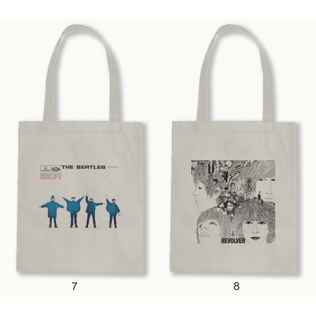 TOTE BAG RESLETING - THE BEATLES series.02