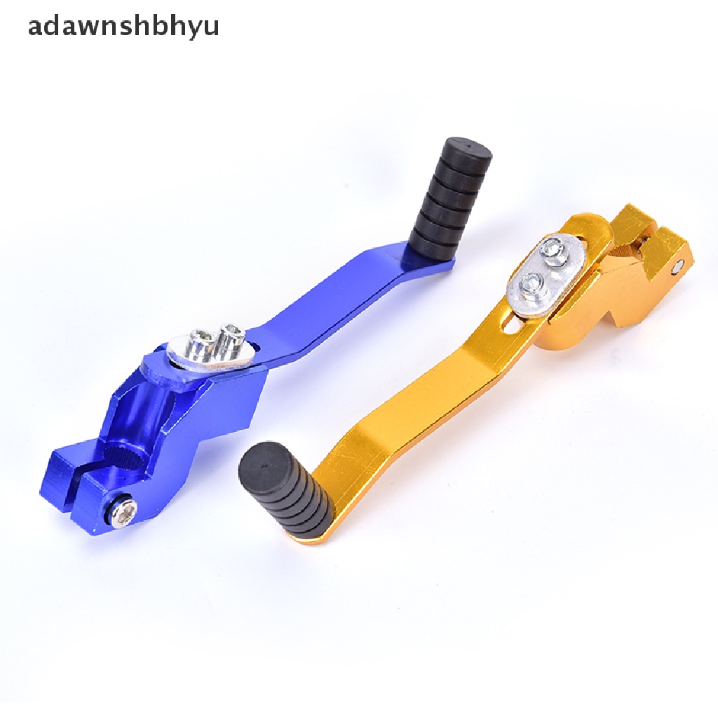 Adawnshbhyu 1pc Tuas Pemindah Gigi Aluminium Lipat Gear Shift Lever Bikes Gear Lever