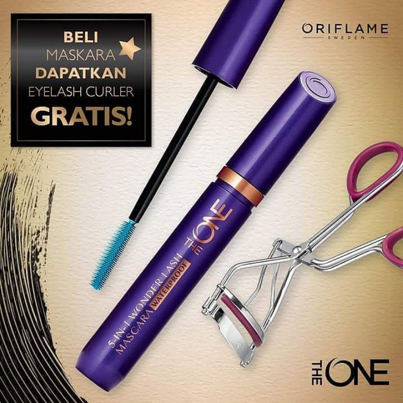 Oriflame - 5 In 1 Wonder Lash Waterproof Mascara / The One Eyelash Curler