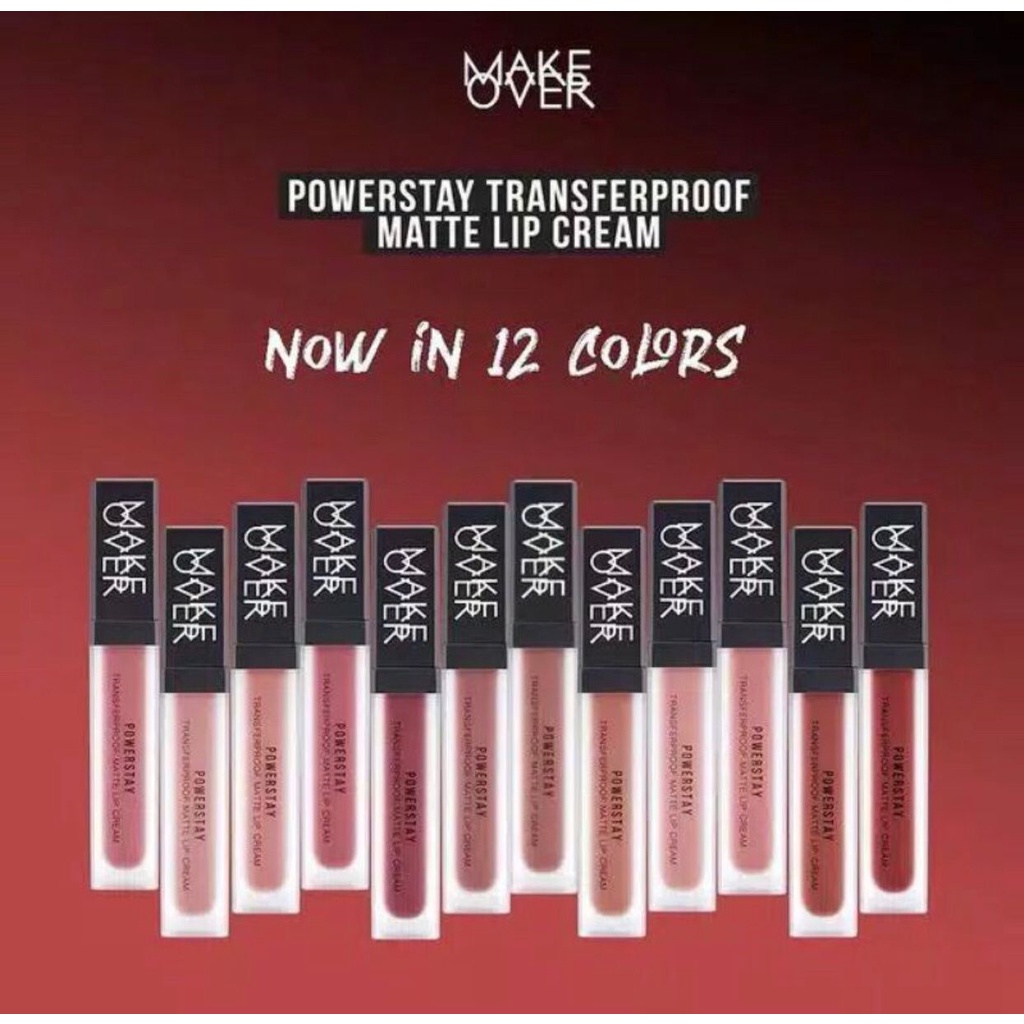MAKEOVER POWERSTAY MATTE LIP CREAM