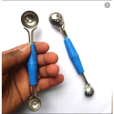 Ceplokan Bulat Es Buah Stainless Ceplokan Buah Cetak Bulat Buah kerokan buah serbaguna bulat