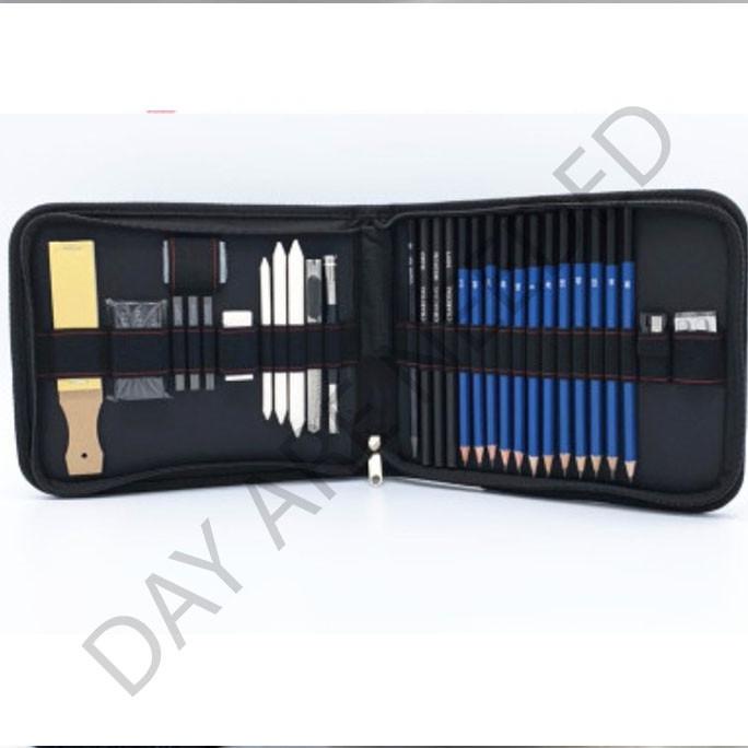 

sketching set drawing kit tools pensil gambar sketsa art manga 36 pcs