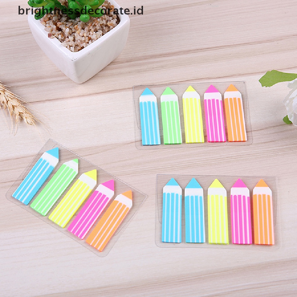 Sticky Notes Warna-Warni Untuk Keperluan Sekolah Dan Kantor