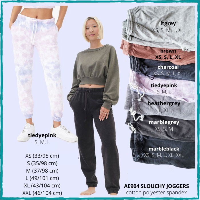 Celana Jogger Branded Wanita - AEROPOSTALE 904 SLOUCHY JOGGERS