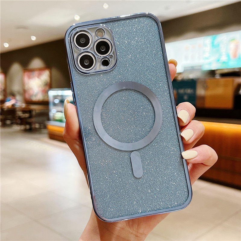 Soft Case Magnetik 6D Untuk Iphone 13 12 11 Pro MAX XR X XS MAX