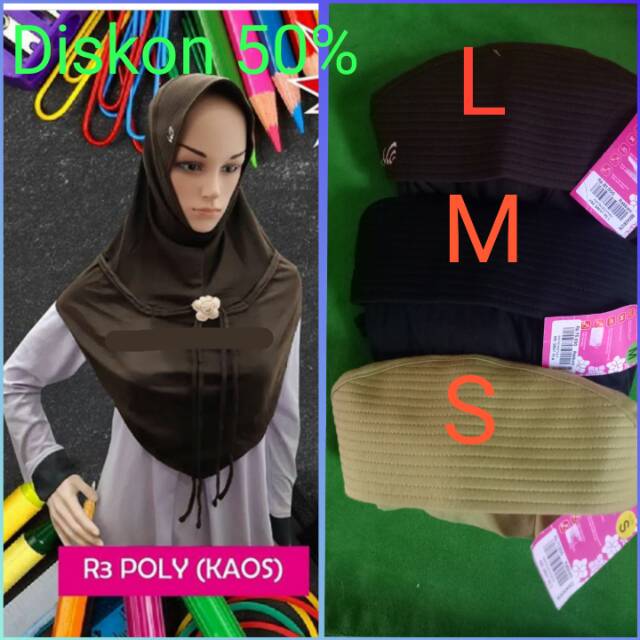 Kerudung Great R3 Rabbani ory Diskon 50%