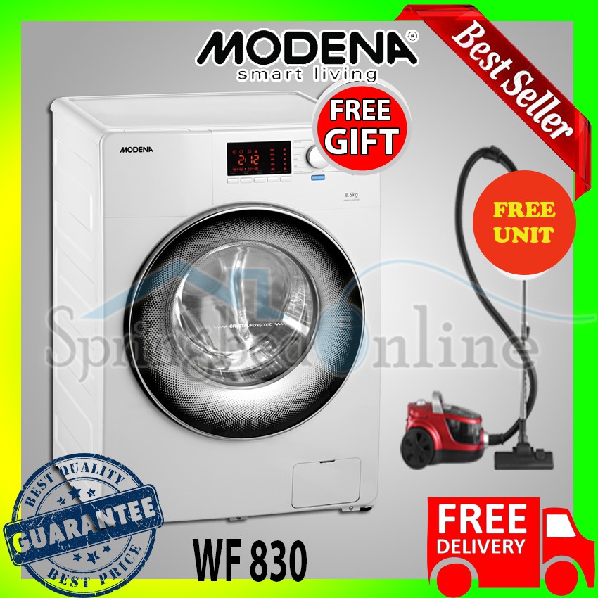 Washing Machine Modena Mesin Cuci Front Loading 8 5 Kg TIZIANO WF 830 Inverter