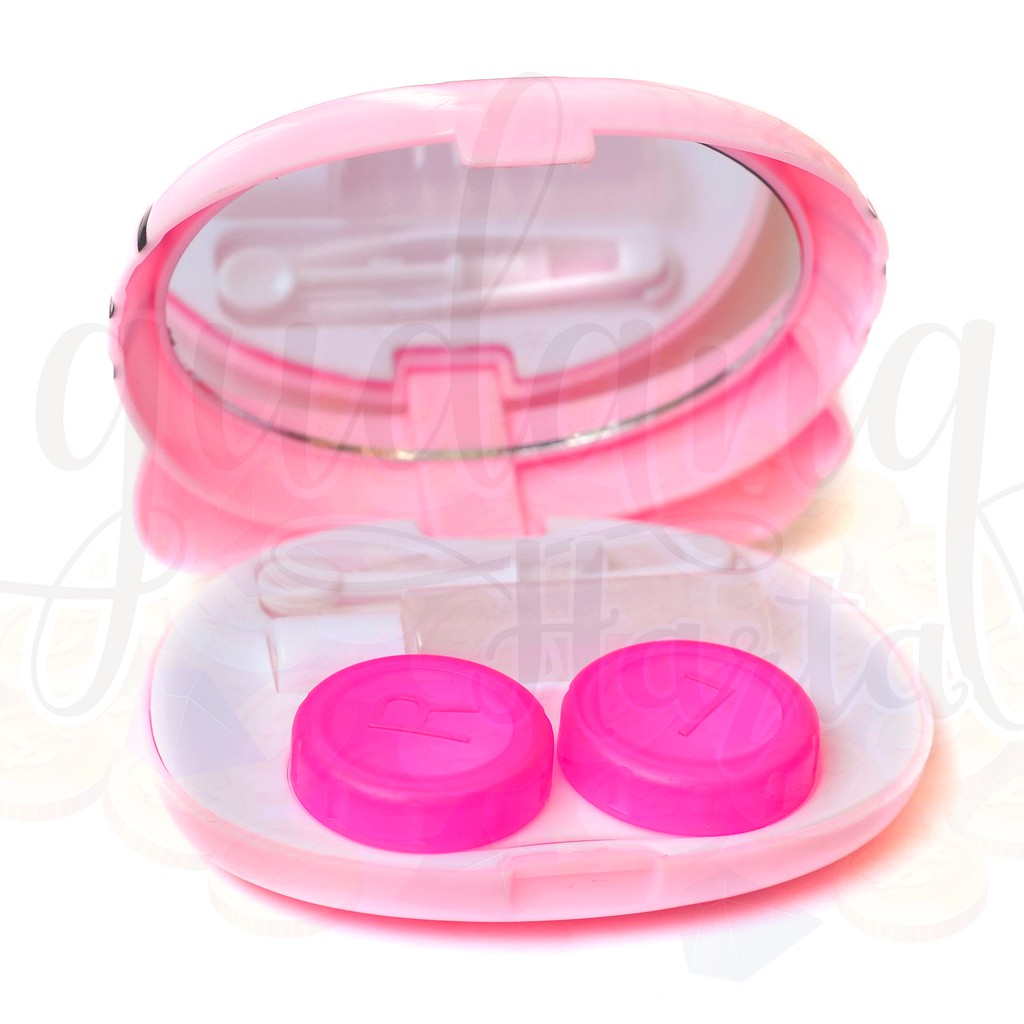 Tempat Softlens Travel Pack Karakter Kartun Anime Jepang Kotak Lensa Lucu Unik GH 502022