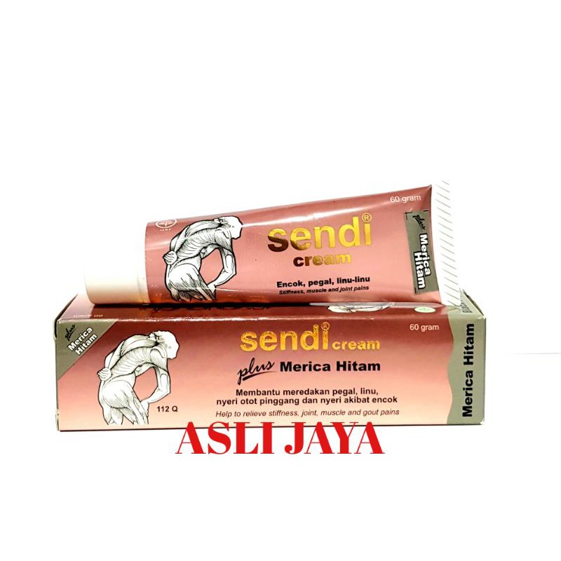 Sendi Cream  60 gr - Meredakan Nyeri Sendi, Encok, dan Pegal Linu