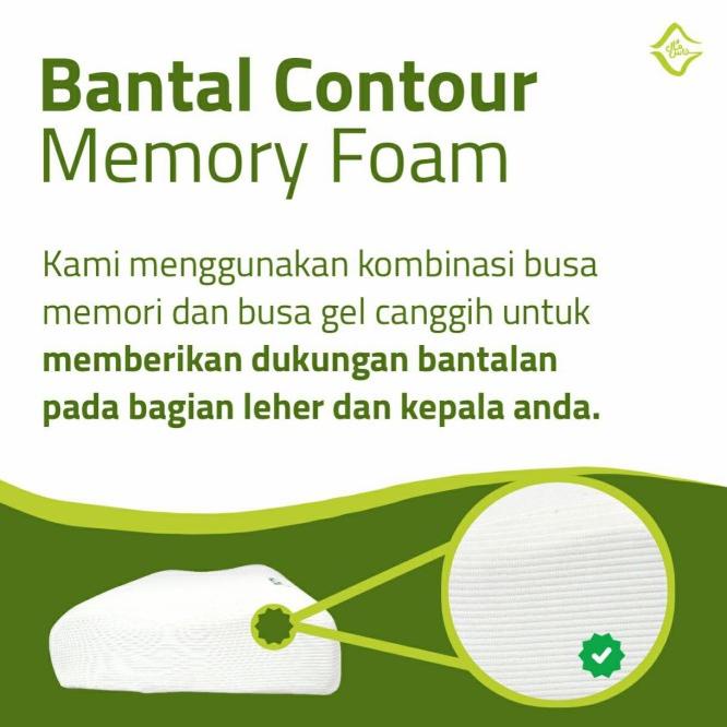 Bantal Kesehatan Terapi Contour Pillow