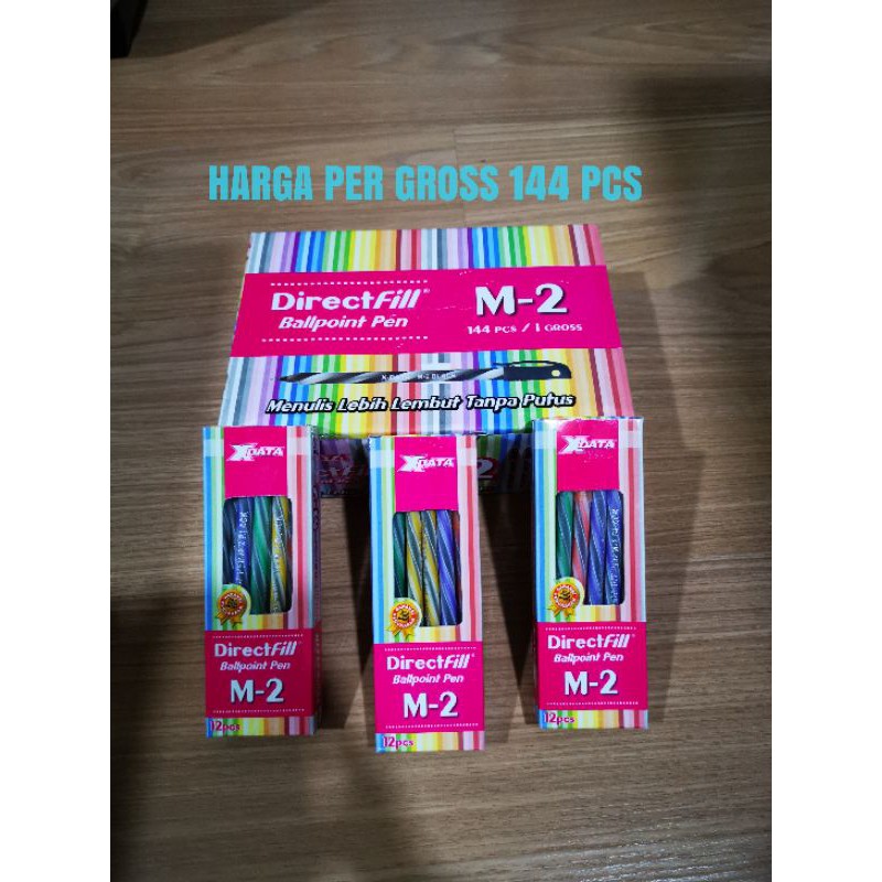 

ATH PEN / PULPEN / BOLPOIN LILIN / ULIR / SPIRAL XDATA M1 M2 SEMEL PER GROSS