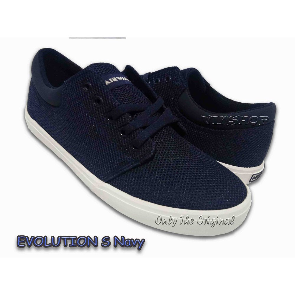 ORIGINAL AIRWALK EVOLUTION S NAVY SEPATU PRIA