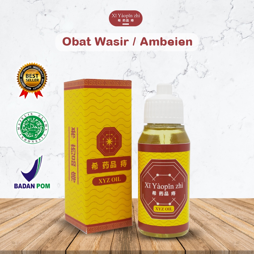 Xi Yaopin Zhi Oil Wasir Ambeyen Ambeien Ambeiyen Oles Tanpa Operasi Kempeskan Benjolan Ampuh Aman Tanpa Efek Samping