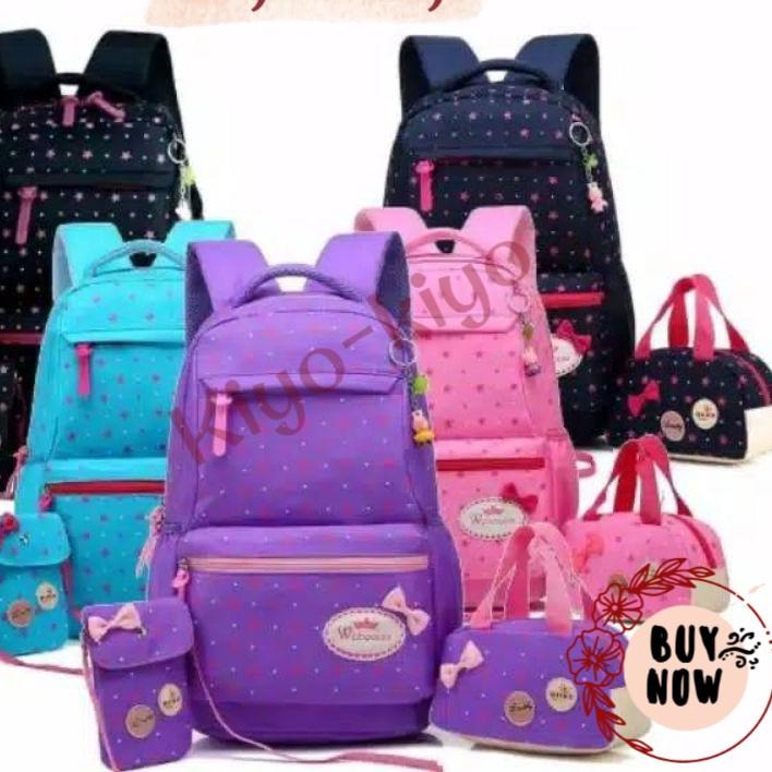 

Reaaddy⭐ COD#b-7s BEST SELLER "Kiyo-kiyo" BACKPACK FASHION BINTANG TABUR PITA.UG.55 trimss...