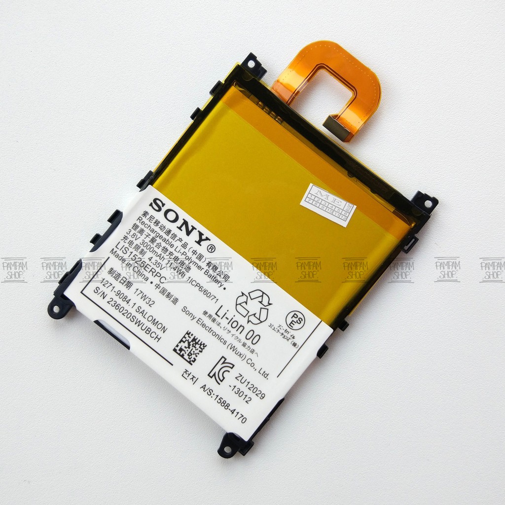 Baterai Sony Xperia Z1 Compact C6902 LIS1525ERPC Original OEM Batrai Batre HP LIS1525 ERPC