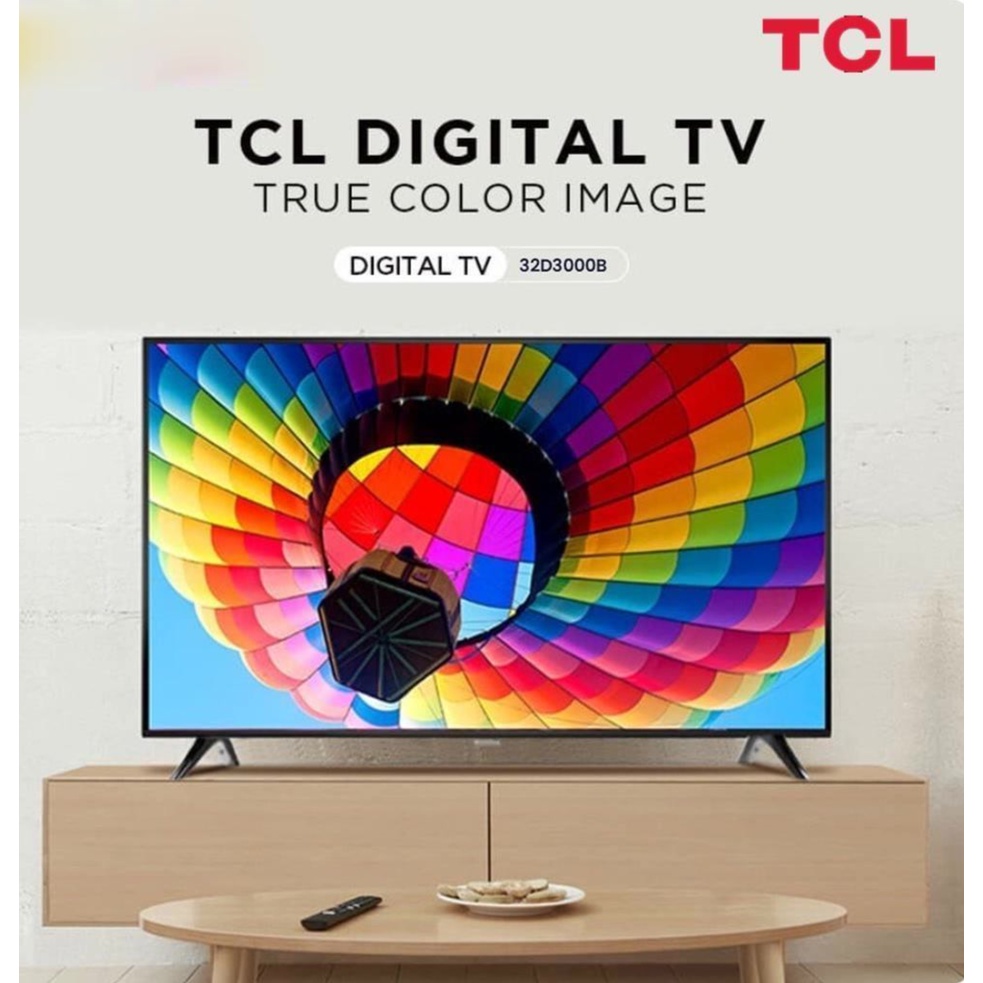 LED TV TCL L32D3000B 32 Inch Digital USB Movie