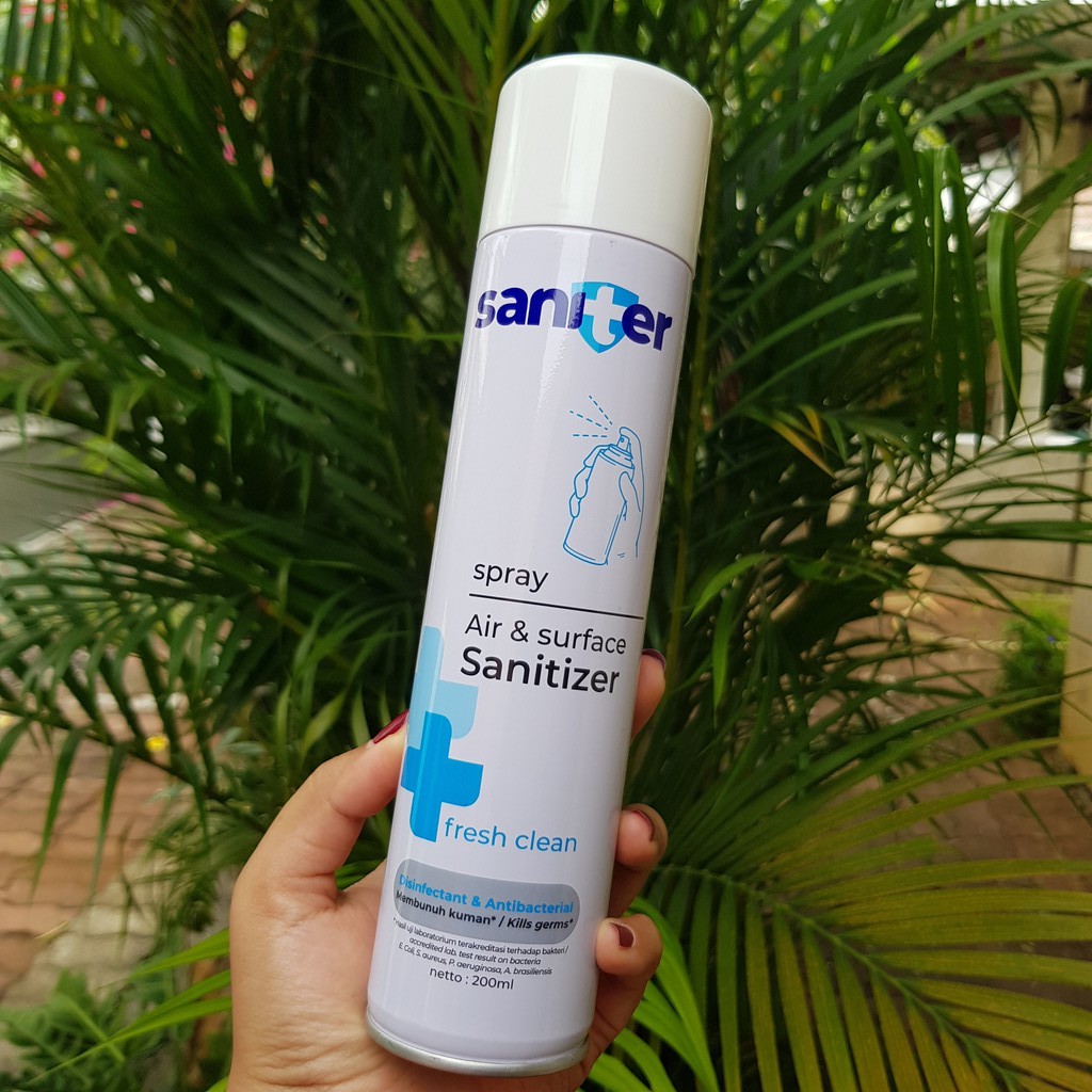 Saniter Air Sanitizer Spray 200ml /400ml Disinfektan